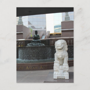 Crow Collection of Asian Art Fountain # 1 Postcard