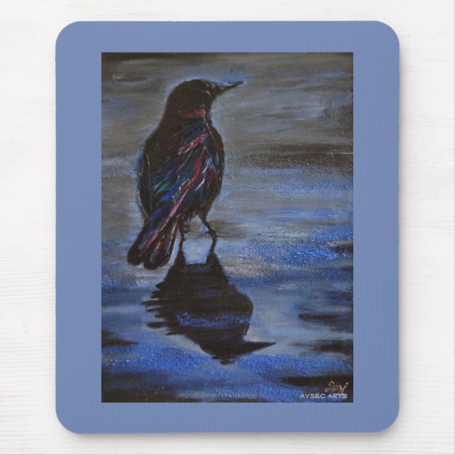 "Crow Colours" Mousepad (Front)