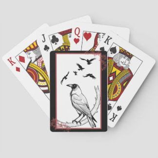 Crow Design, Book Inspired Playing Cards
