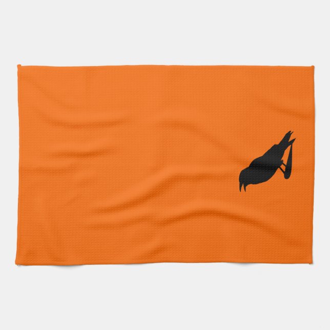 crow Dishtowels Kitchen Towel (Horizontal)