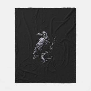 Crow, F-Caw-F Funny Bird Classic Cool Fleece Blanket