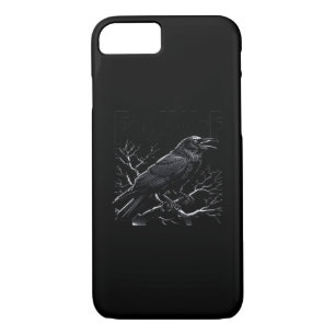 Crow, F-Caw-F Funny Bird Minimal Clean Case-Mate iPhone Case