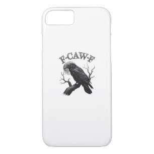 Crow, F-Caw-F Funny Bird Moon Gothic Tri-Blend Cre Case-Mate iPhone Case