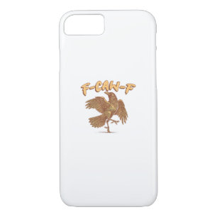 Crow F-Caw-F Funny Bird Raven Meme Case-Mate iPhone Case