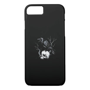 Crow F-Caw-F Funny Bird Saying Humor Meme Desin Case-Mate iPhone Case