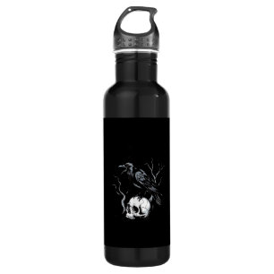 Crow F-Caw-F Funny Bird Saying Humour Meme Desin 710 Ml Water Bottle