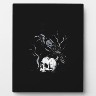 Crow F-Caw-F Funny Bird Saying Humour Meme Desin Plaque