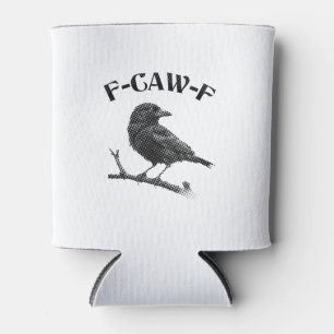 Crow F-CAW-F Halloween Can Cooler