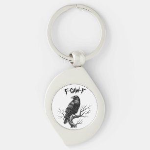 Crow - F-Caw-F Keychain