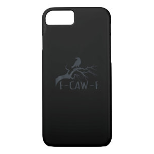 Crow F-Caw-F Retro Crow Case-Mate iPhone Case