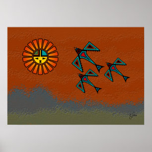 Crow Flight Poster