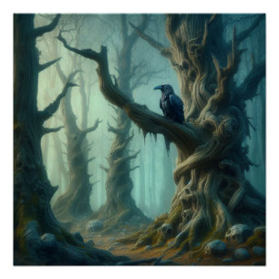 Crow Forest Poster
