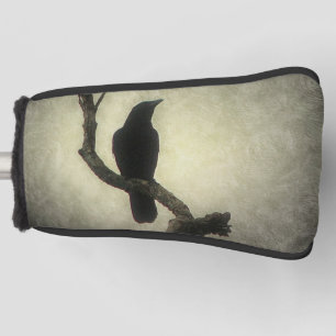 Crow golf head cover
