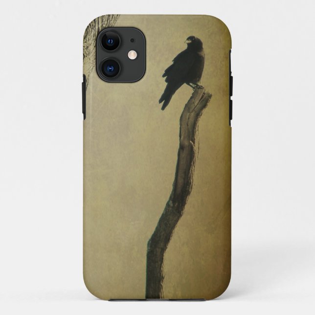 Crow In Nature Case-Mate iPhone Case (Back)