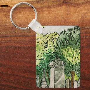Crow in the Graveyard, Keychain