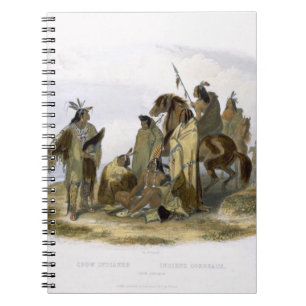 Crow Indians, plate 13 from volume 1 of `Travels i Notebook