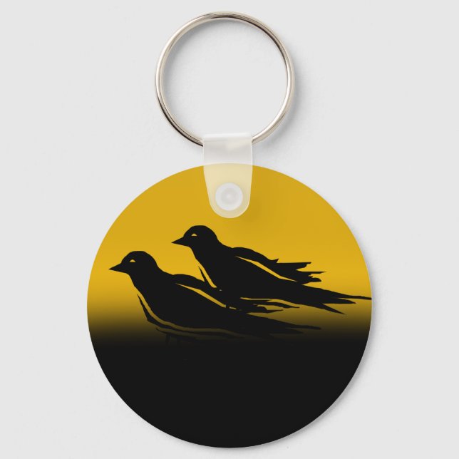 Crow Key Chain (Front)