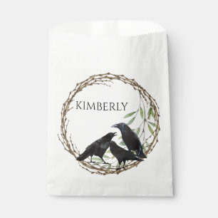 Crow Love Birds  Favour Bag