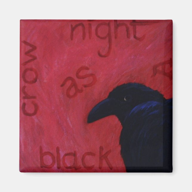 crow magnet (Front)