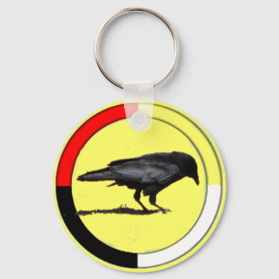 Crow Medicine keychain