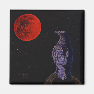 Crow Moon Magnet