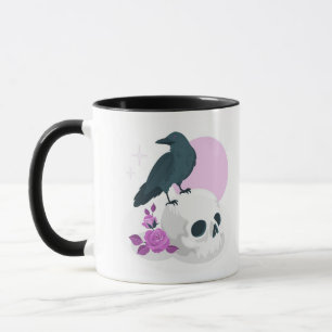 Crow Mug à café à deux tons