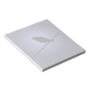 Crow on a Telephone Wire Notepad