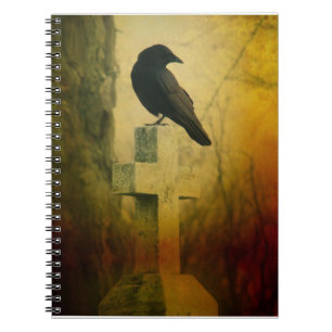 Crow On Cross Notebook
