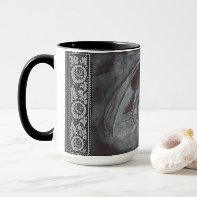 Crow par Mug au clair de lune (Avec donut)