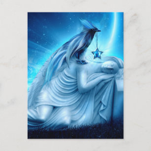 Crow Phoenix Postcard