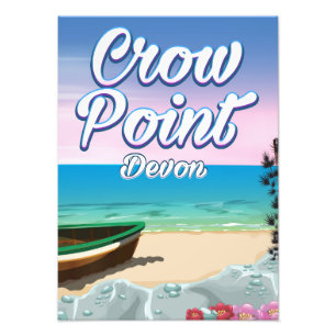 Crow Point, Devon poster Voyage