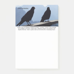 Crow Post-it Notes