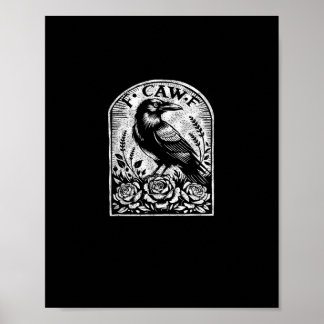 Crow Raven F CAW F Poster