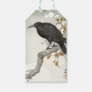 Crow Raven Koson Japanese Bird Crow Gift Tags