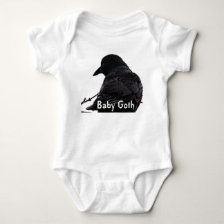 Crow/Raven Photo Baby Bodysuit