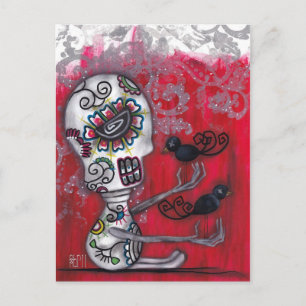 Crow Secrets Postcard