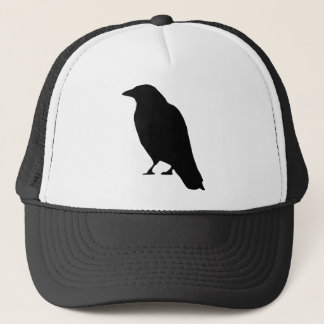 Crow Silhouette Trucker Hat