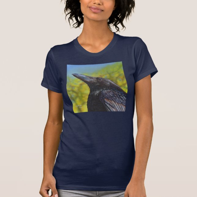 Crow Spring Sky T-Shirt (Front)