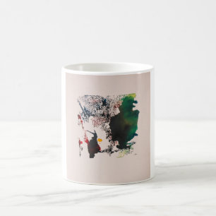 Crow Totem Abstract Jeff Hankamer Artjunkhaus Art Coffee Mug