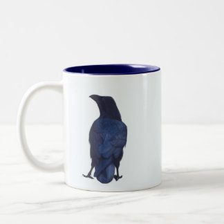 Crow Two-Tone Coffee Mug