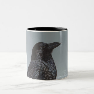 Crow Two-Tone Coffee Mug