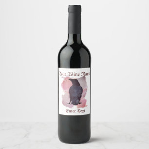 Crow Wine Label