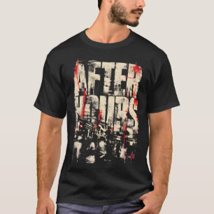 CROWD CONTROL — Distressed After Hours Typography  T-Shirt