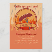 Crowd Pleaser Barbecue Invitation