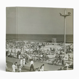 Crowded Beach Binder