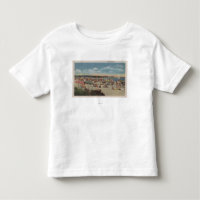 Crowded Beach Scene