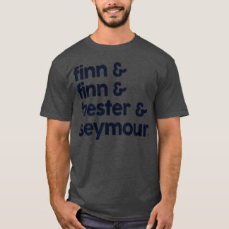 Crowded House Classic Names List Design T-Shirt