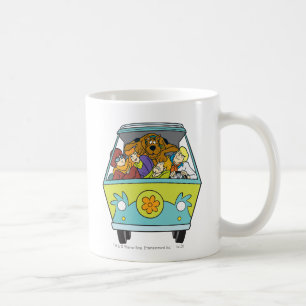 Crowded In The Mystery Machine Coffee Mug