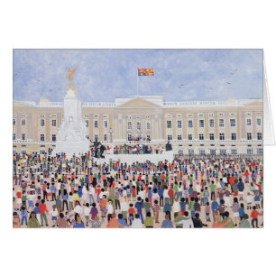 Crowds around the Palace 1995