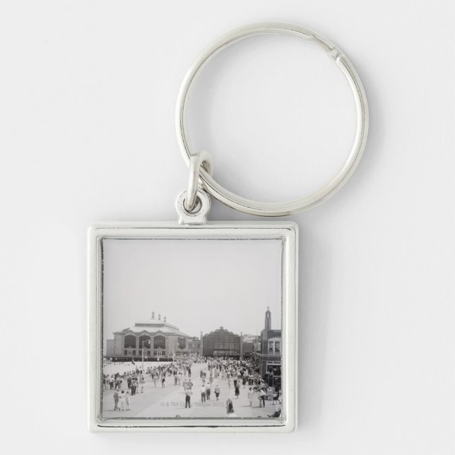 Crowds Keychain (Front)
